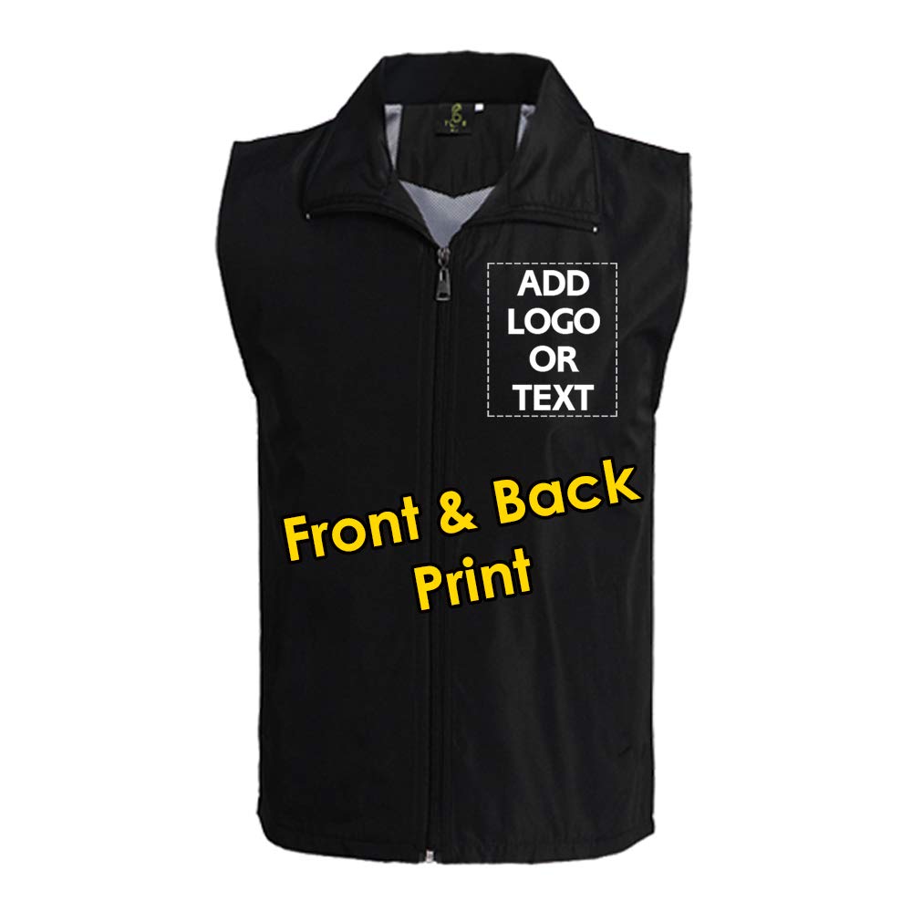 Amazon.com: NICTIME Custom Work Vest Design Your Own Add